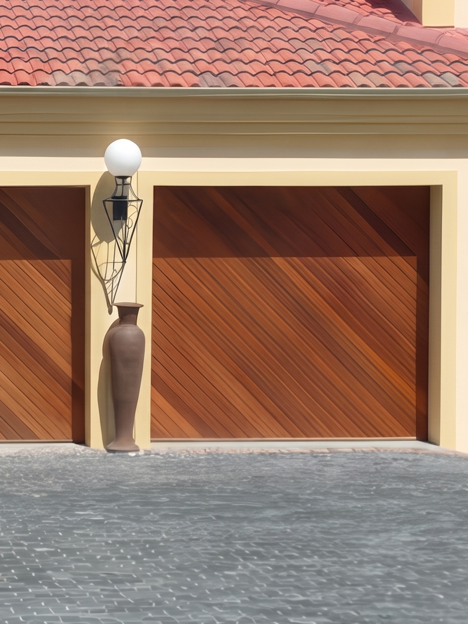 Meranti Timber Right Diagonal Patterned Door Cape Town GC Garage Doors Meranti Timber Right Diagonal Patterned Door Cape Town GC Garage Doors